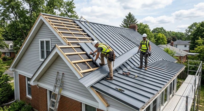 Aluminum Roof Installation in Naperville, IL